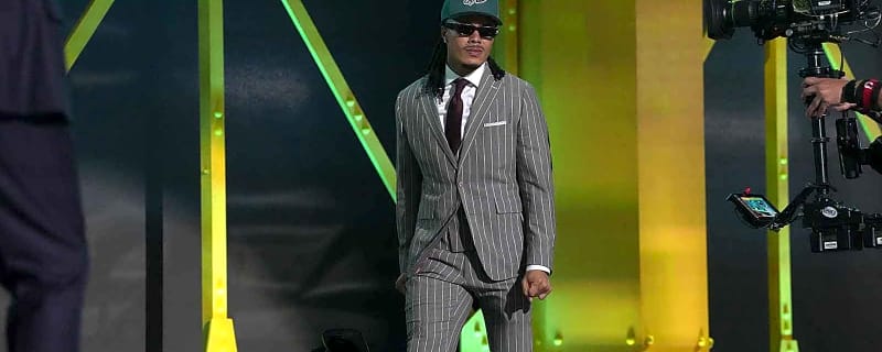 Makai Lemon breaks down watching inspirational message from parents after getting drafted