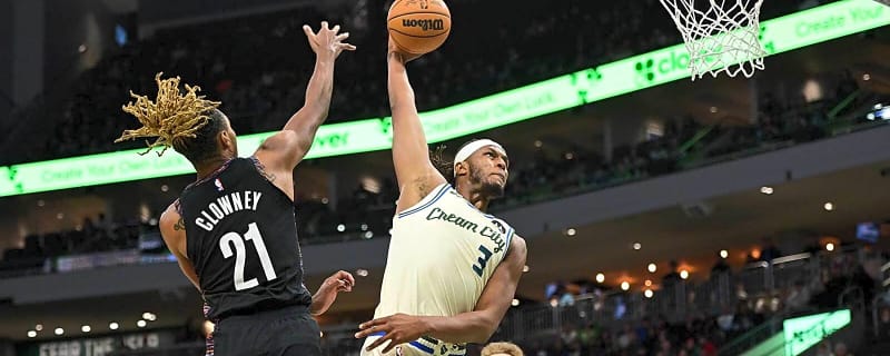 Bucks’ Myles Turner makes Nets pay with authoritative slam