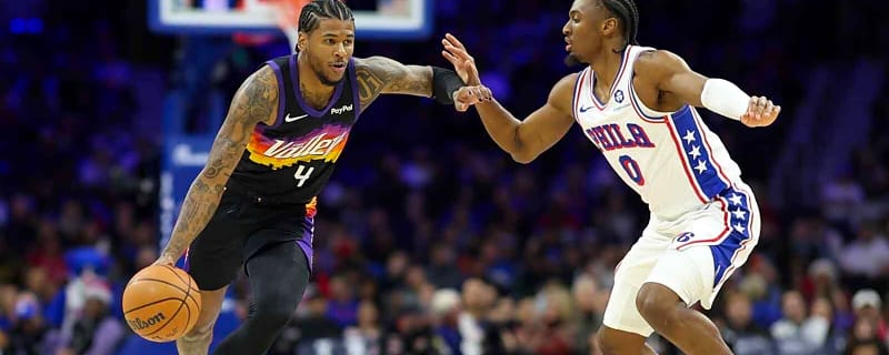 Suns’ Jalen Green hits Quentin Grimes with nasty behind the back in hamstring injury return