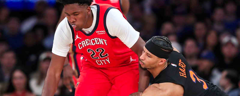 Josh Hart tips his cap to Jalen Brunson after Knicks win over Magic