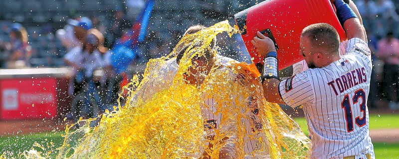 Mets pitcher Freddy Peralta’s wholesome Tyrone Taylor moment will have fans smiling