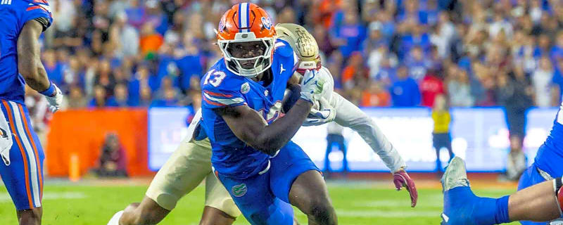 Florida RB Jadan Baugh adds to NFL Draft buzz with historic night vs. FSU