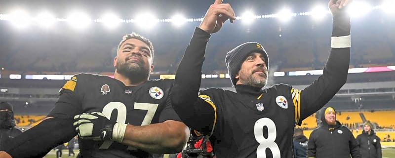 Steelers’ Aaron Rodgers’ ’emotional’ admission as he makes NFL playoff return