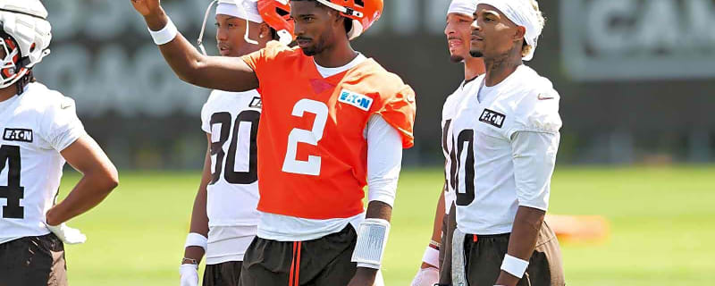 Browns’ Shedeur Sanders already forming home run connection with KC Concepcion