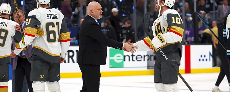 What has Mammoth coach Andre Tourigny ‘mad’ after being knocked out by Golden Knights