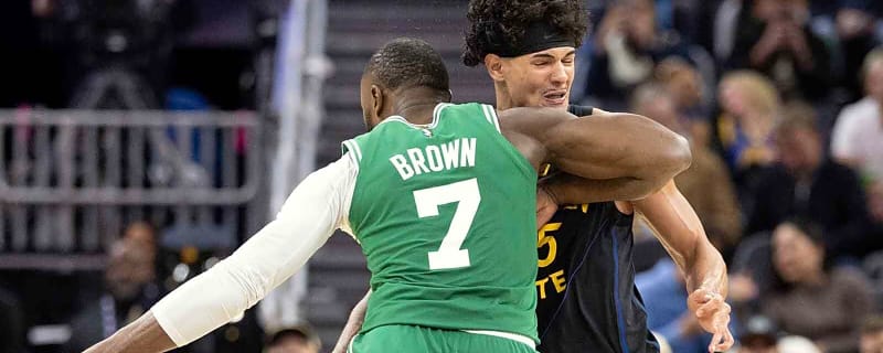 Celtics’ Jaylen Brown pays championship respect to Al Horford, Kristaps Porzingis after Warriors beatdown