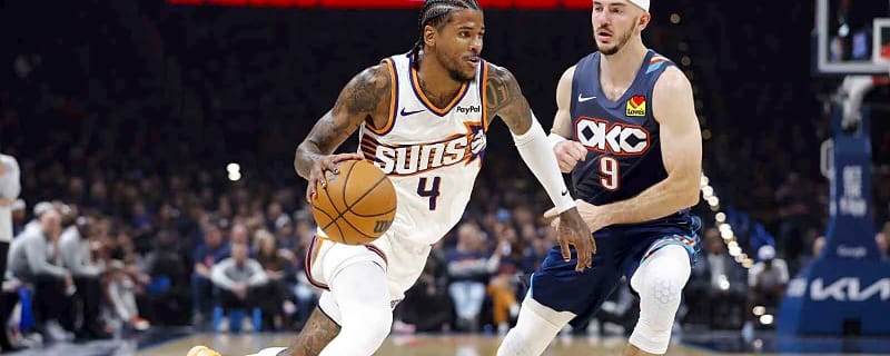 Thunder’s Alex Caruso appears to convince ref to call tech on Devin Booker