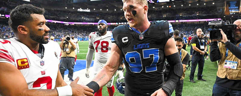 Lions’ Aidan Hutchinson gets real on nail-biting comeback win over Giants