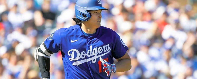 Dodgers’ Shohei Ohtani hilariously stares down teammate after almost getting hit by line-drive