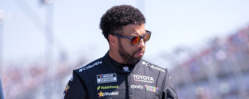 Bubba Wallace rebounds from two laps down to finish runner-up at Coronado