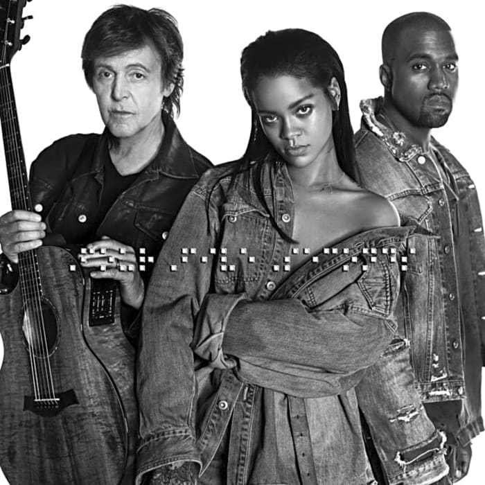 Paul McCartney, Rihanna & Kanye West: “FourFiveSeconds”