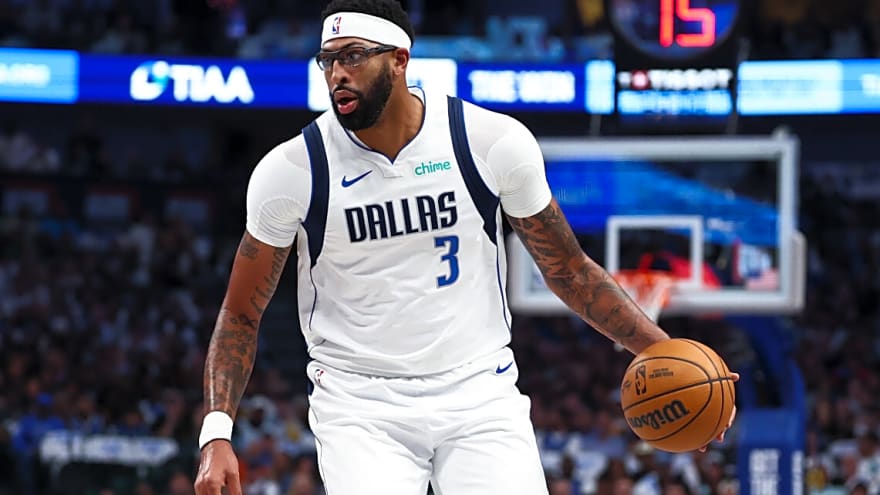 Mavericks Announce Anthony Davis News After 8 Missed Games