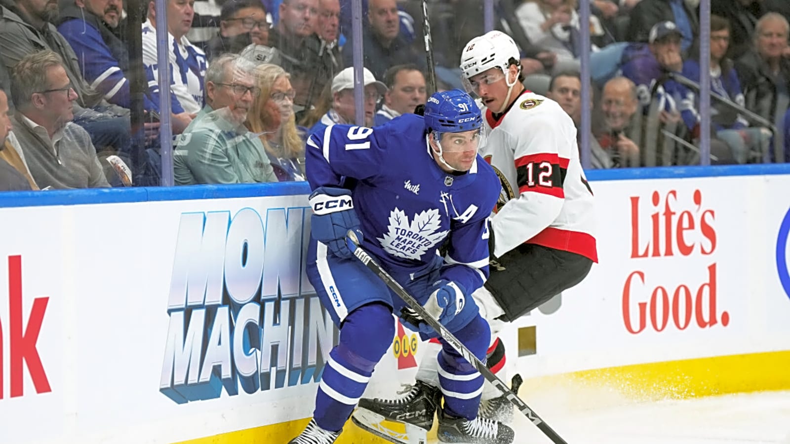 Maple Leafs Address Senators F Ridly Greig’s Hit on John Tavares