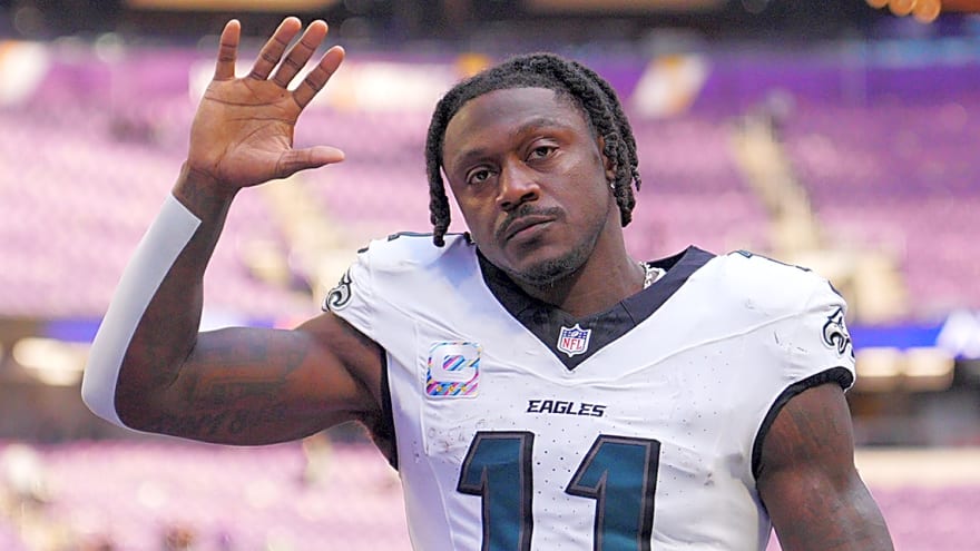 Brown flirts with his most likely trade destination in workout