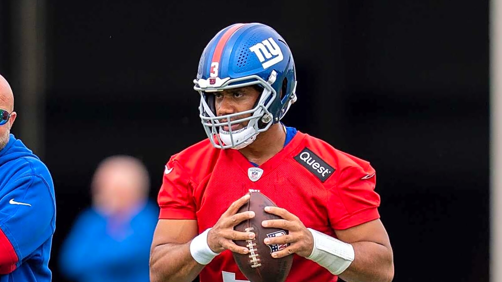 Russell Wilson discusses embracing opportunity with Giants