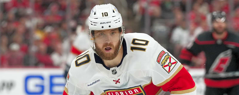 Panthers HC announces A.J. Greer's status for Game 2 of Stanley Cup Final