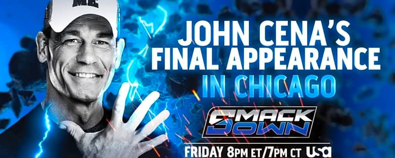 John Cena Confirm Tonight’s WWE SmackDown Is His Last; Sami Zayn Opens Challenge