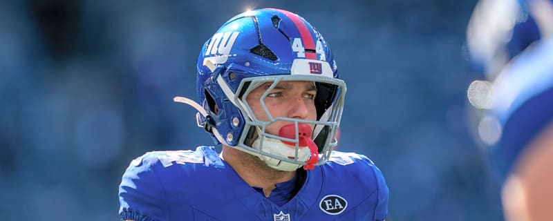 Giants' Skattebo sends defiant message to NFL after his penalty vs. Texans