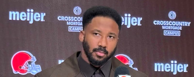 Myles Garrett reveals bold goal for 2025 Browns