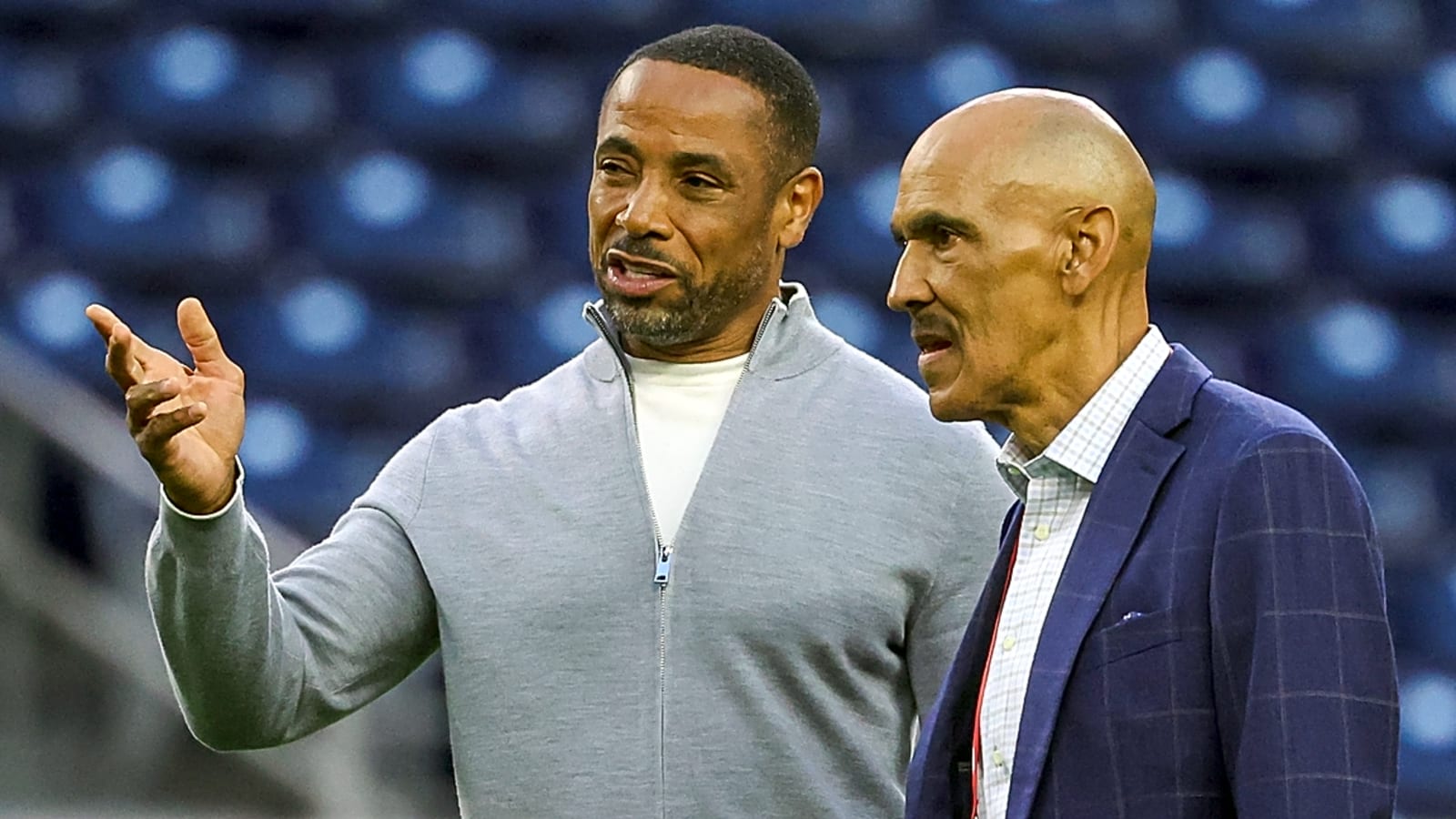 Rodney Harrison confronts Tony Dungy over Bill Belichick HOF exclusion