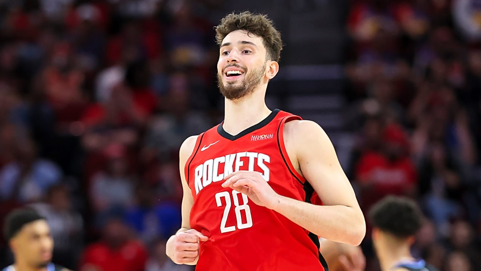 Watch: Rockets' Alperen Sengun puts Draymond Green on poster