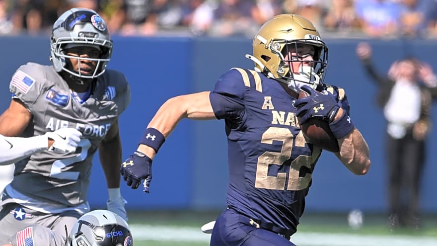 NFL Draft intel: Risers include Navy WR Eli Heidenreich, Michigan RB Justice Haynes