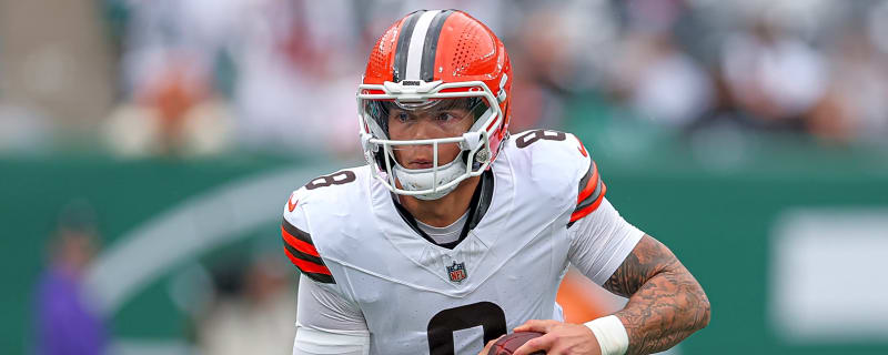 Browns 'open' to this quarterback move