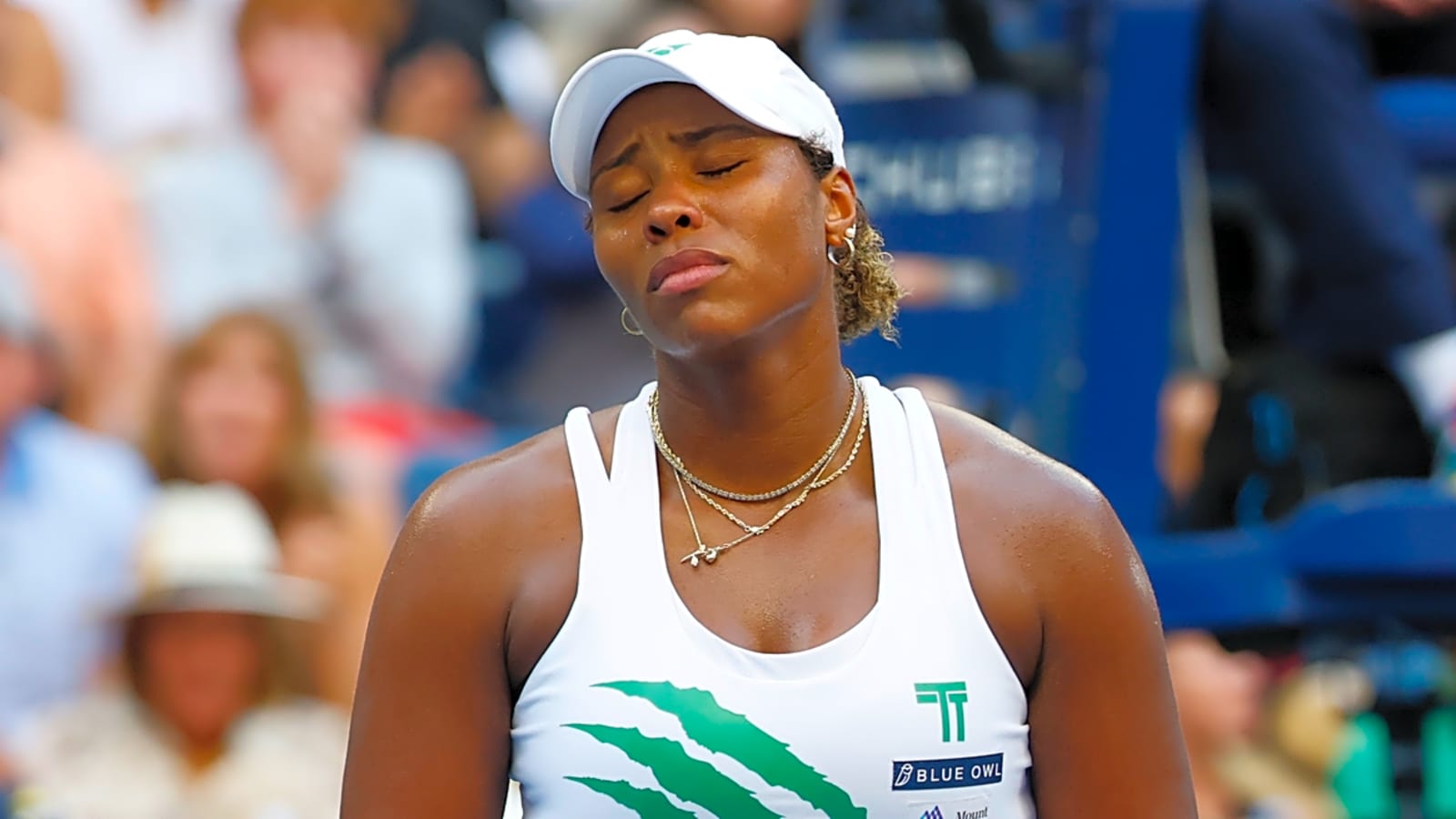 American fails to convert on eight match points, crashes out of U.S. Open