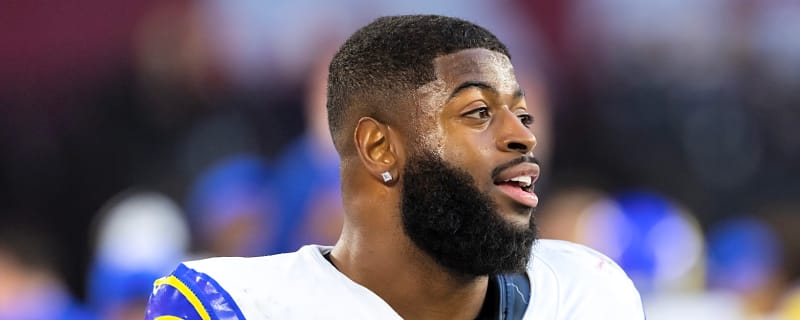 Jared Verse taunted Falcons sideline as he ran back a blocked field goal for TD