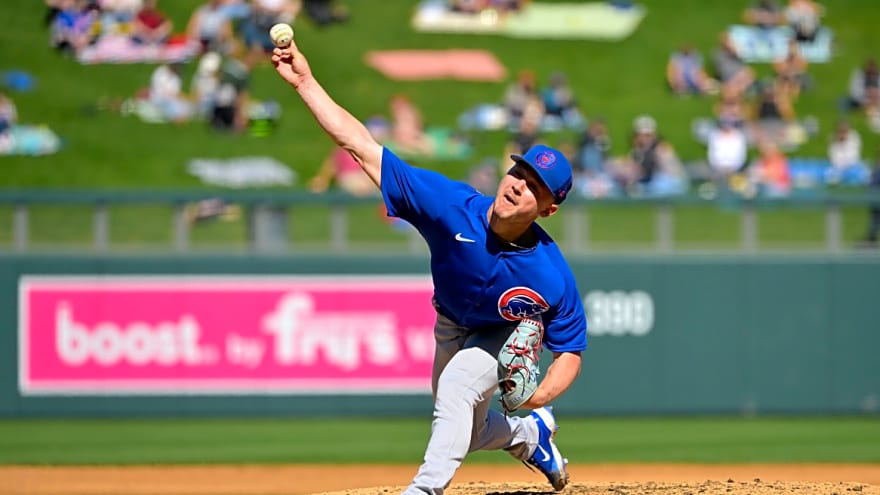 Cubs Add Former First-Round Pick to Bolster Pitching Depth