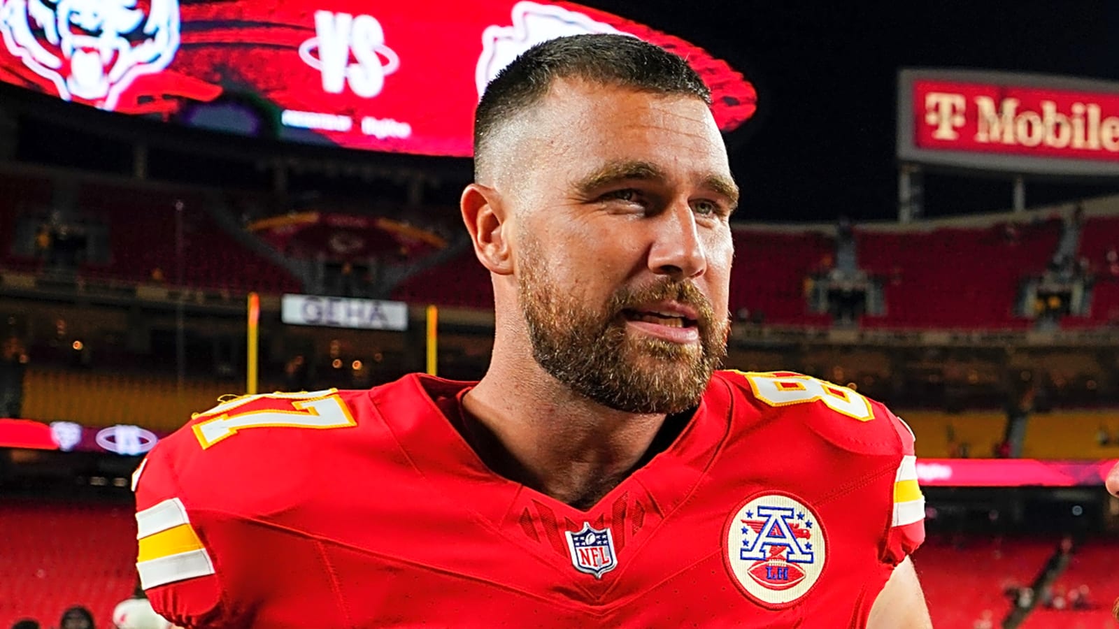 Big 12 takes victory lap, celebrates Taylor Swift, Travis Kelce engagement