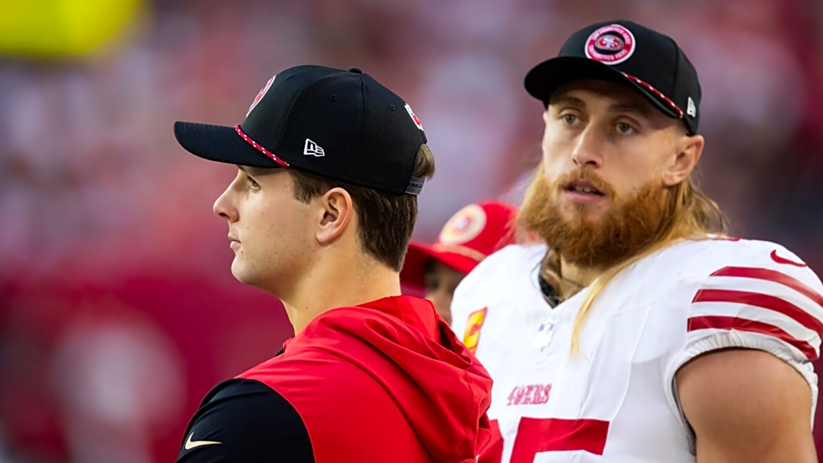 George Kittle&#39;s Three-Word Message to Brock Purdy After Life-Changing Update