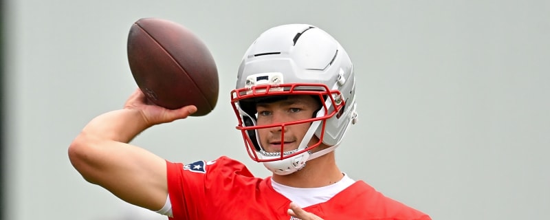 Drake Maye discusses 'bonding' with Patriots teammates during summer workouts