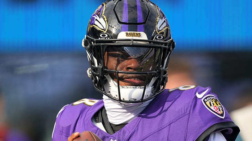 Ravens Projected to Pair Lamar Jackson With Nation's Top WR in 2026 NFL Draft