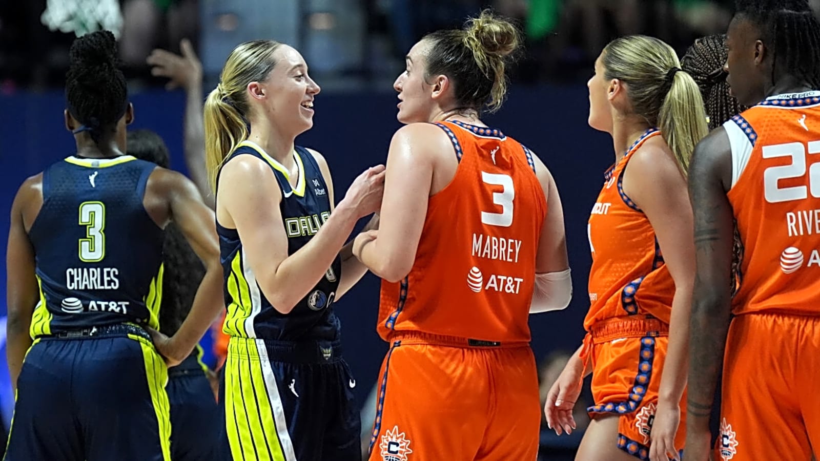 Marina Mabrey Suffers Injury Scare After Getting Crossed Over by Paige Bueckers