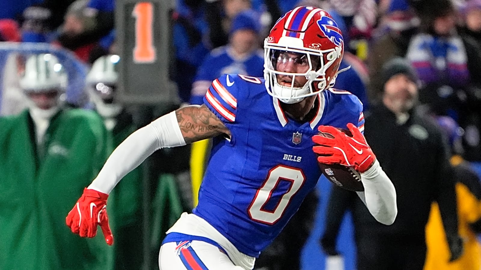 Has Keon Coleman requested a trade after Terry Pegula's comments?