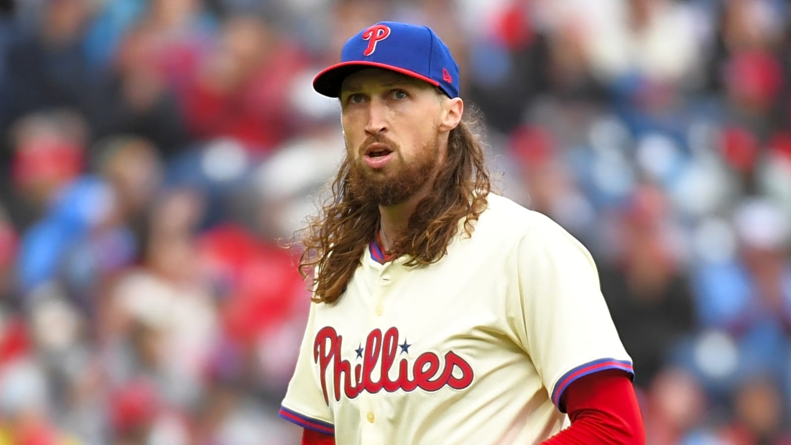 Phillies pitcher has perfect joke about his Nicolas Cage resemblance