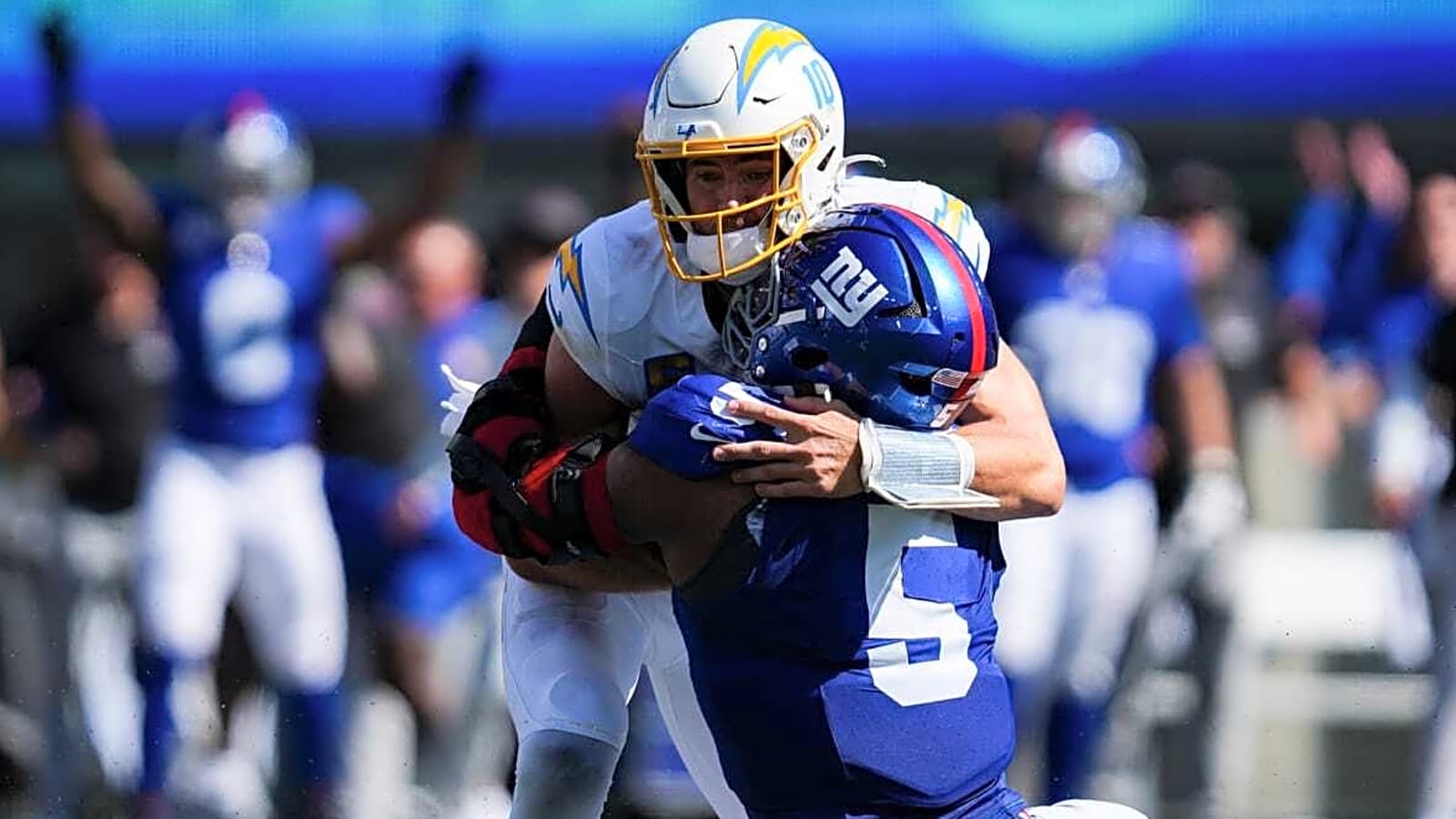 Giants Take Cheap Shots At Chargers Weak Trenches After Stunning Week 4 Loss
