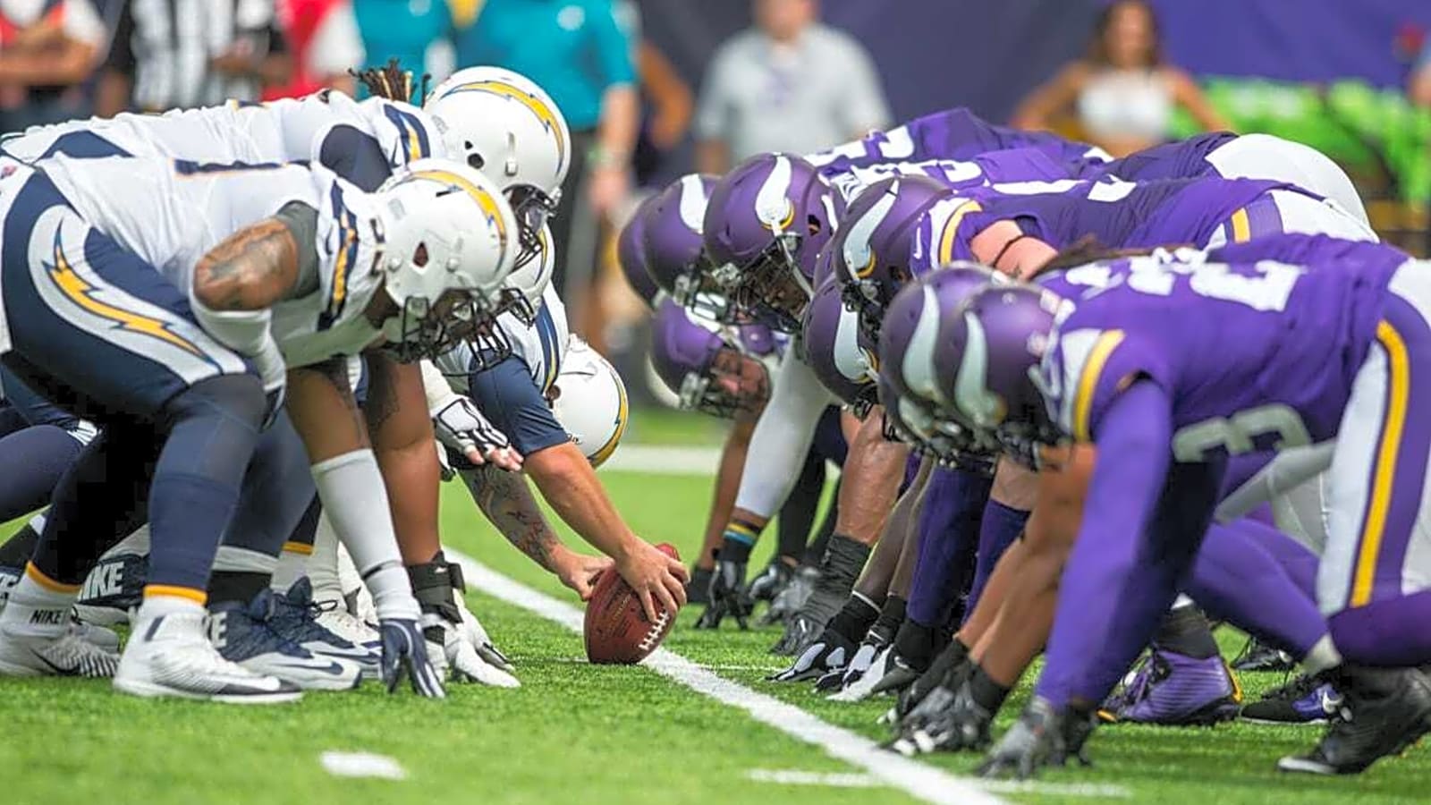 4 Chargers Offensive Linemen Officially Listed As Questionable Heading into TNF vs. Vikings