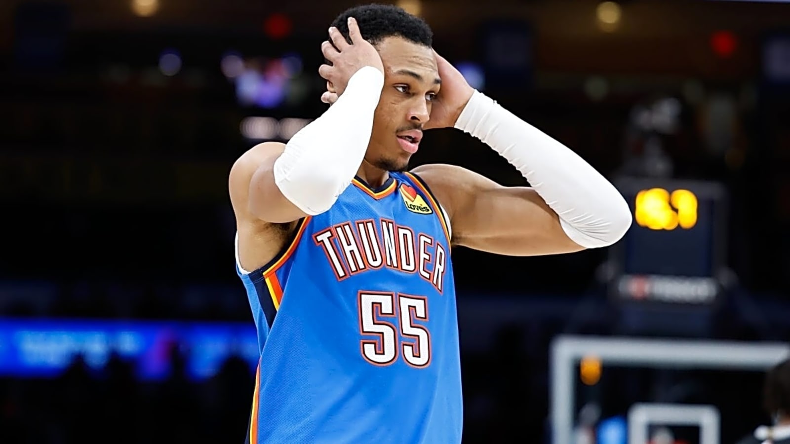 Lakers Could Bolster Frontcourt With Ex-Thunder Forward After Summer League Surge