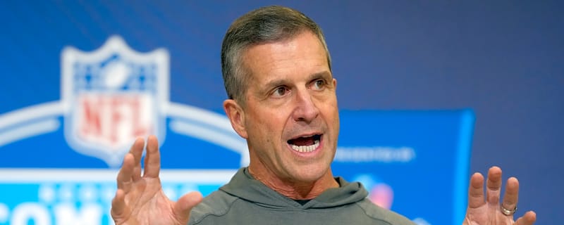 Giants HC John Harbaugh reacts to star's trade request