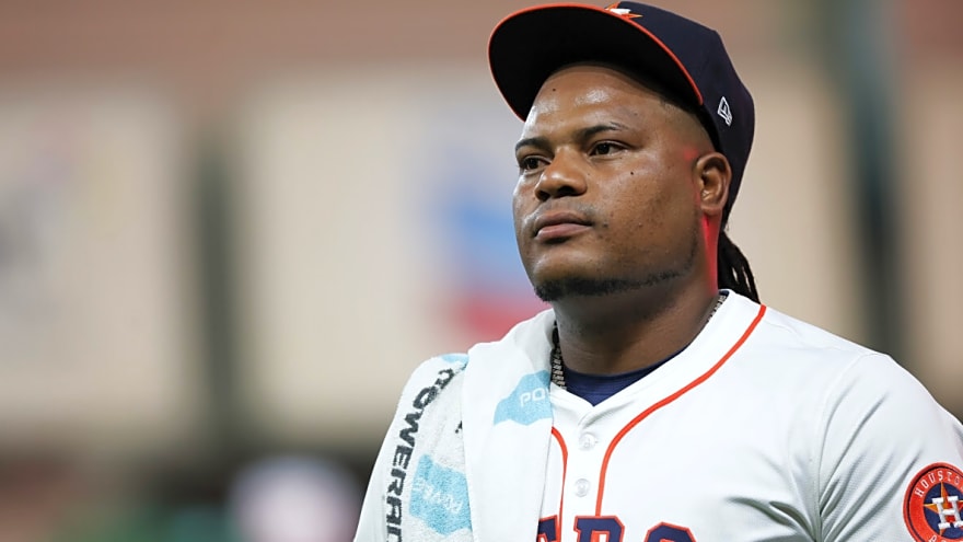 Astros Make Framber Valdez Announcement Before Mariners Series