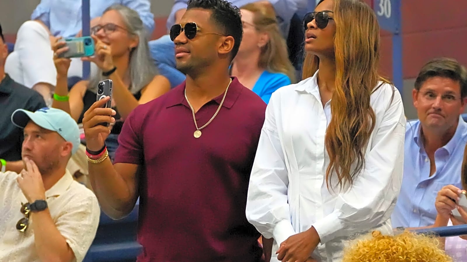 Giants&#39; Russell Wilson Praised for Leadership, Ciara Comments