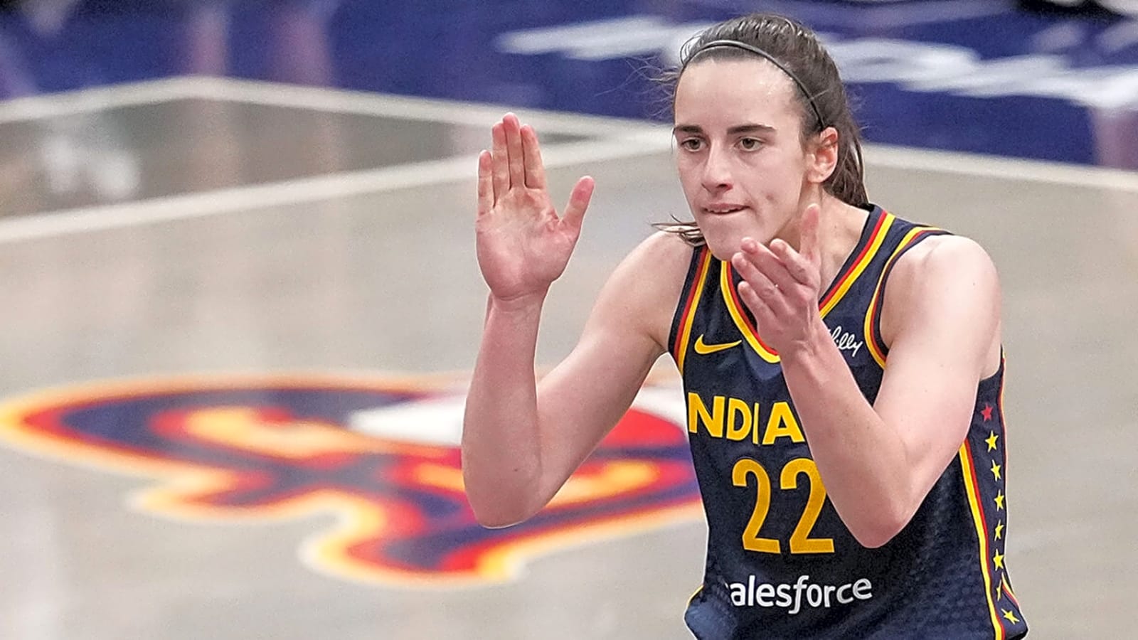 Caitlin Clark's immediate one-word reaction to Fever's win against Aces