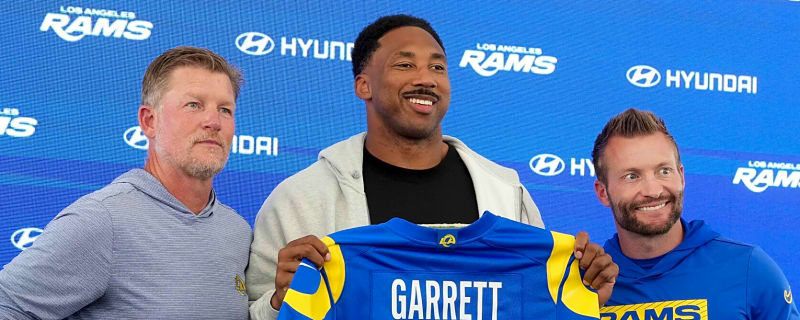 Patriots Super Bowl champion has strong reaction to Rams' trade for All-Pro DE Myles Garrett