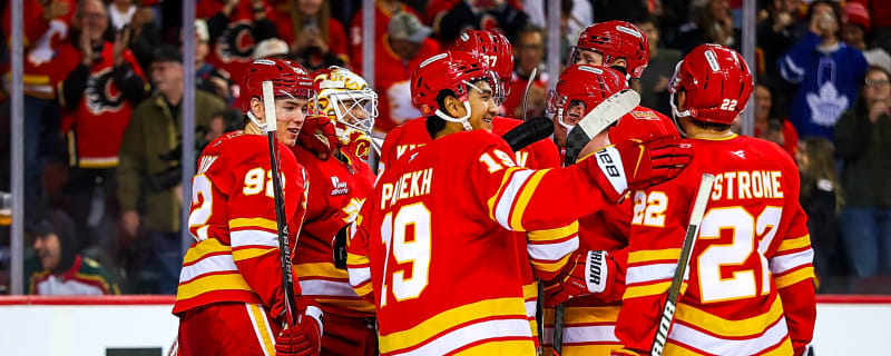 The Flames’ 2004 green hard hat returns as a fan giveaway on Saturday