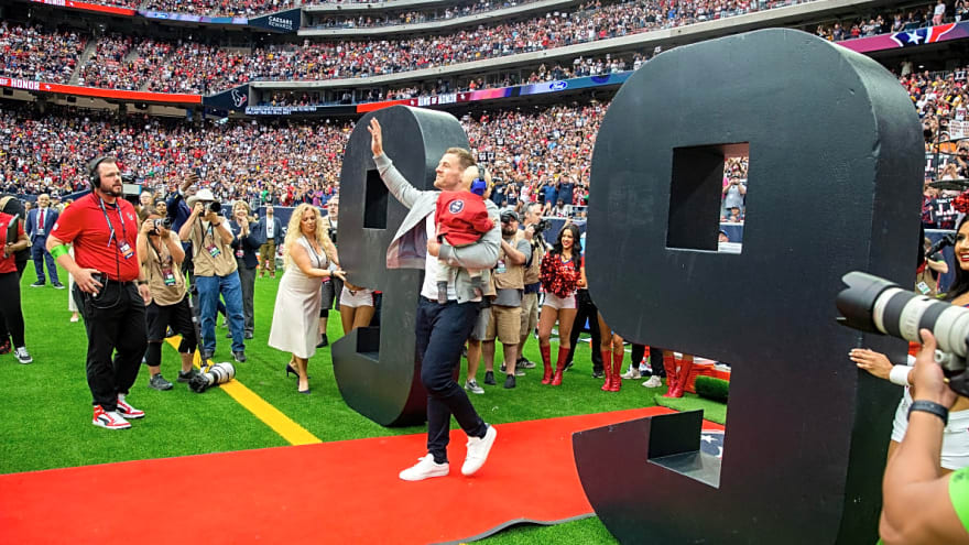 Texans Legend J.J. Watt Among Five Houston Representatives on ESPN All-Quarter Century Team