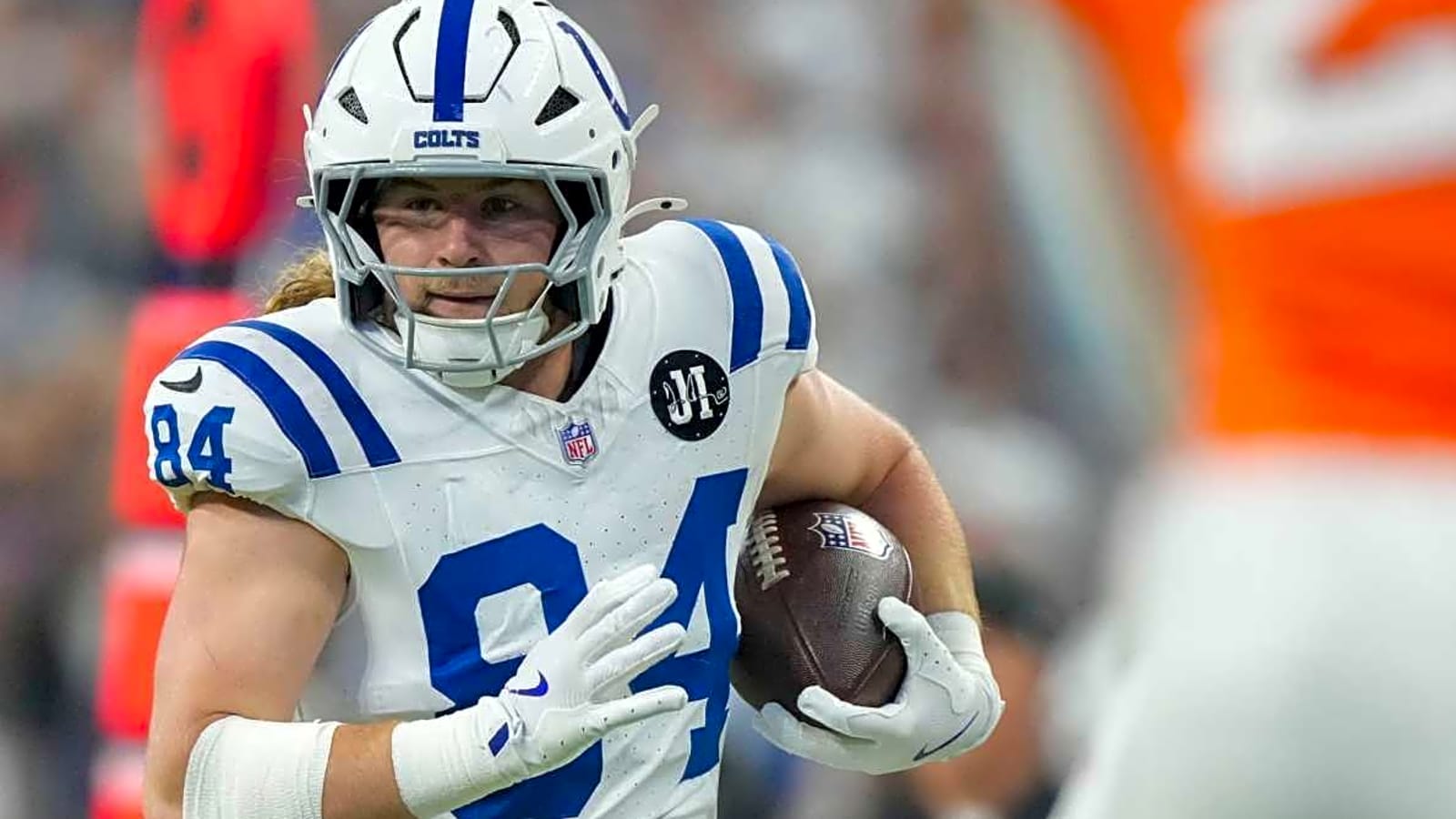 Rookie Tyler Warren honored by the NFL after his strong performance during the Colts Week 2 win over the Broncos