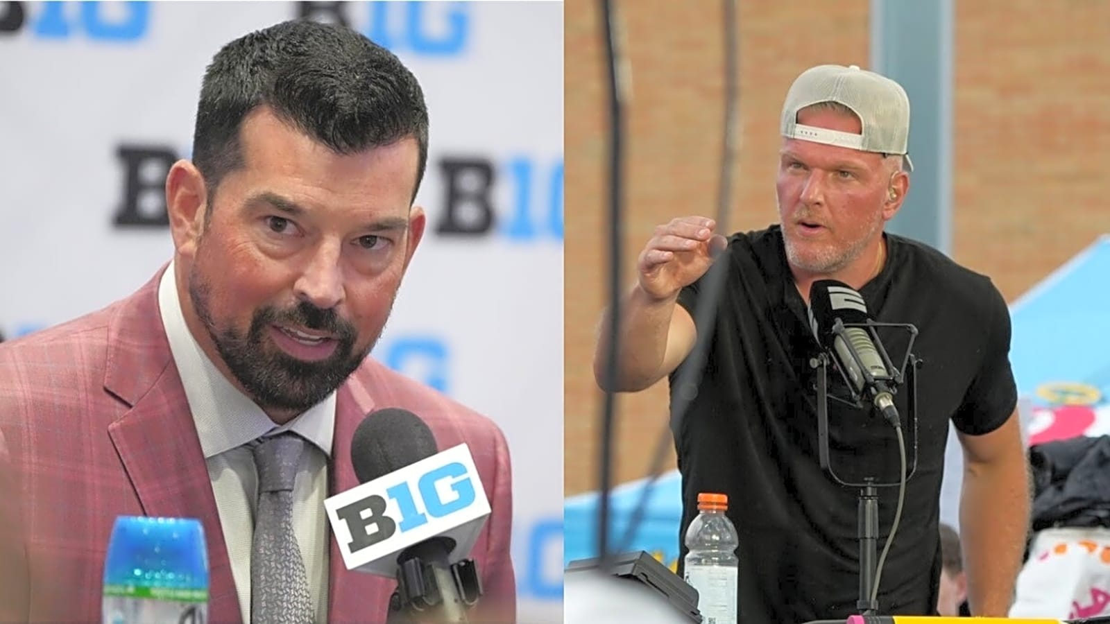 Pat McAfee issues apology to Ohio State HC Ryan Day for a misunderstanding that went public ahead of Texas game