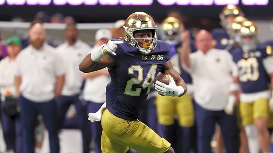 Notre Dame Impact Players For 2025: No. 8 Running Back Jadarian Price